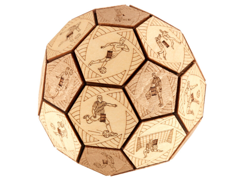 EscapeWelt Dřevěný hlavolam Quest Ball